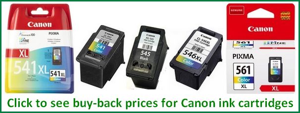 Recycle Canon & HP ink cartridges for cash in 24 hrs. online.