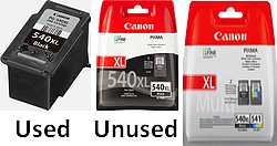 Recycle Canon PG-540XL inkjet
