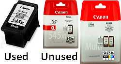 Recycle Canon PG-545XL inkjet
