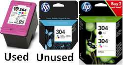 Recycle HP 304 Colour Inkjet