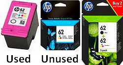 Recycle HP-62 Colour Inkjet